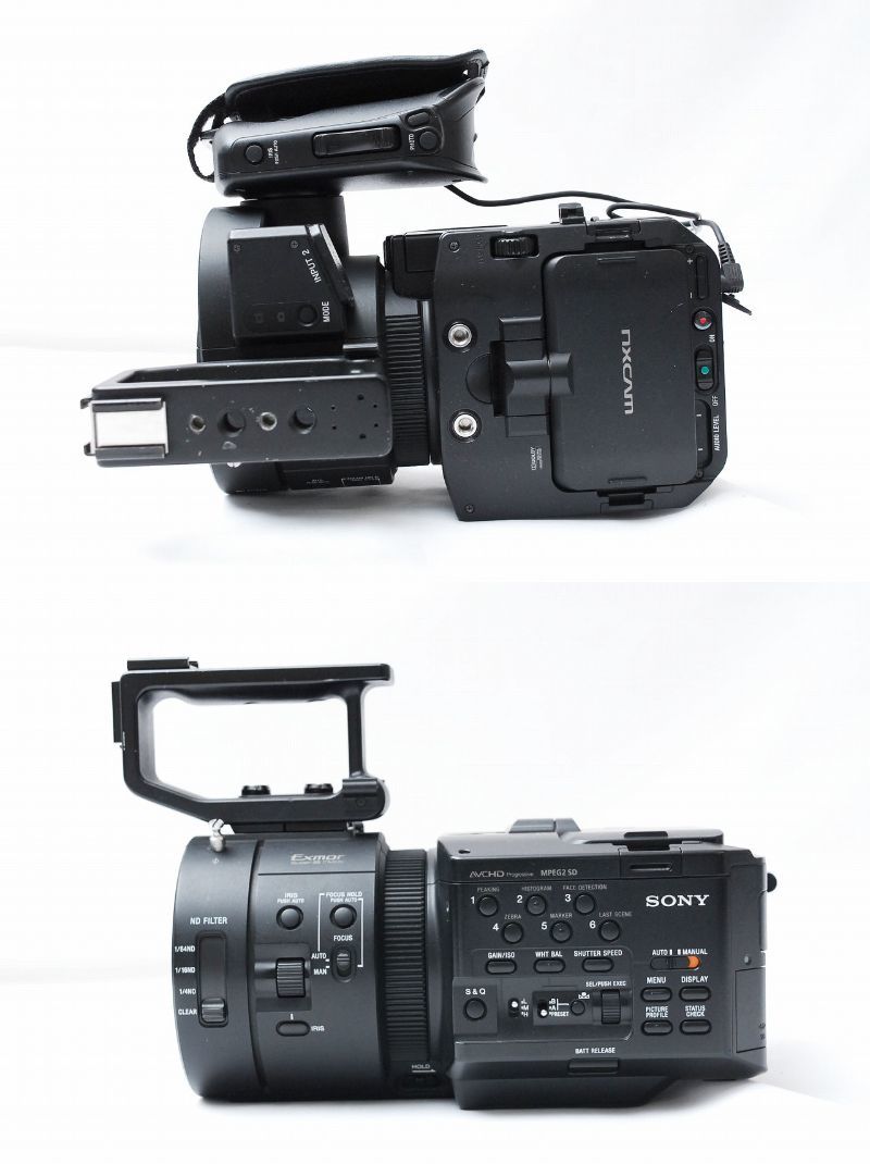 5,000 jpy price cut! first come, first served!50070 use little SONY NEX-FS700J Sony business use video camera E mount NXCAM cam ko-da-