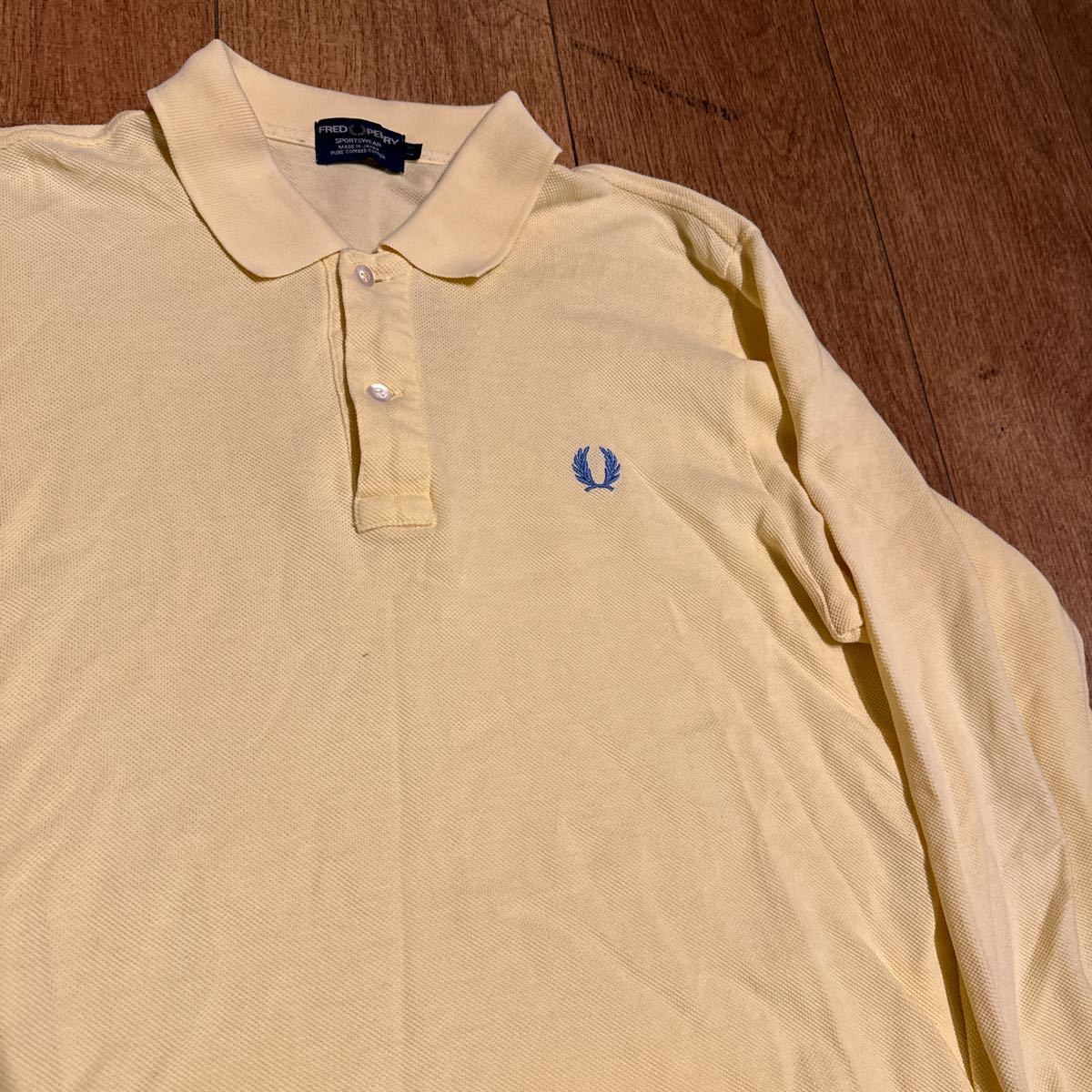 FRED PERRY 長袖ポロシャツ SIZE M_画像3