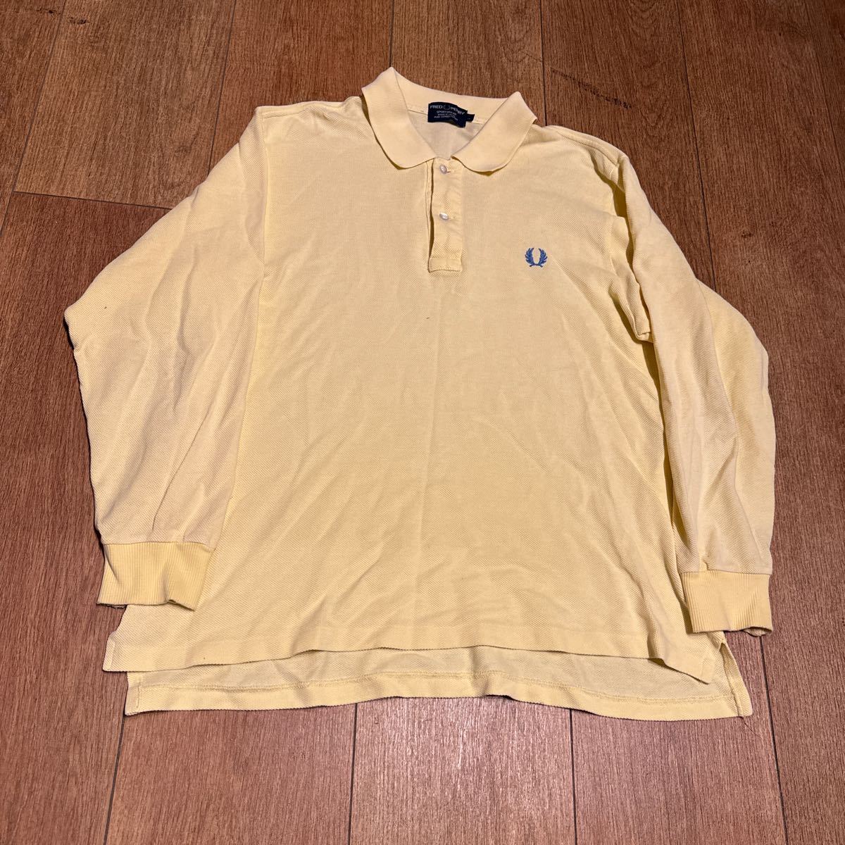 FRED PERRY 長袖ポロシャツ SIZE M_画像1