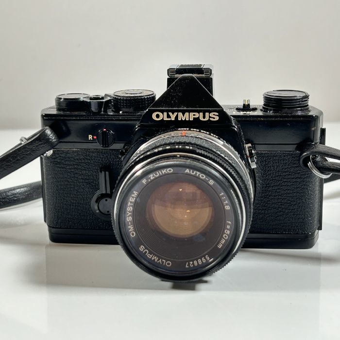 １円 〜 OLYMPUS OM-1 ブラック オリンパス フィルムカメラ MF一眼レフ