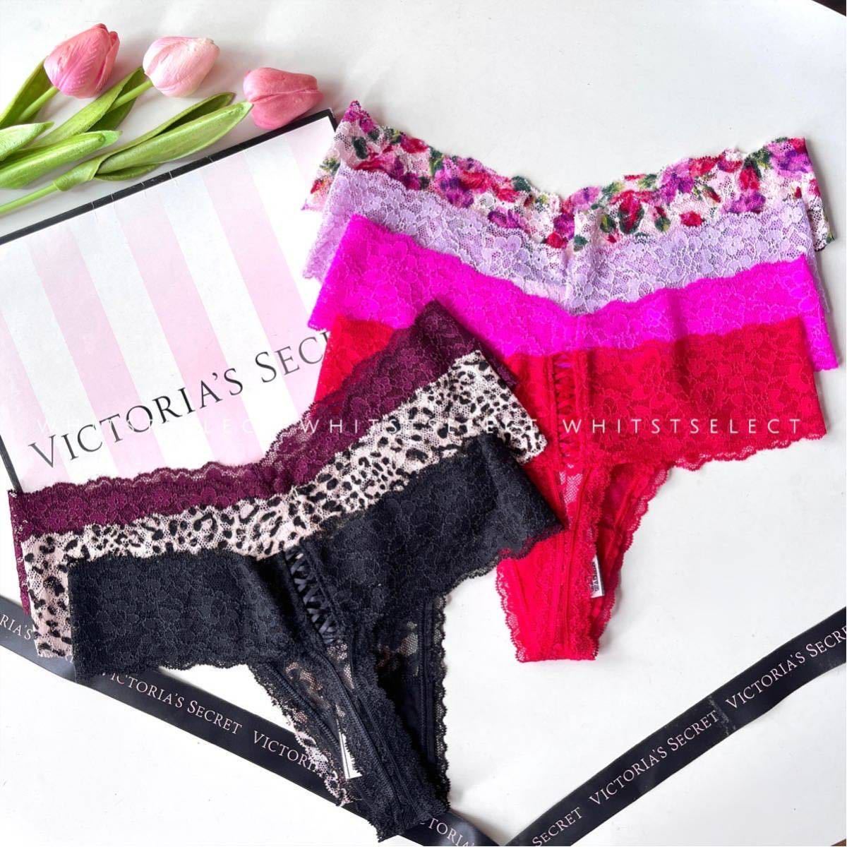 サイズS/7枚セット】レースソングパンティ Victoria's Secret サイズS/7枚セット】レースソングパンティ Victoria's Secret