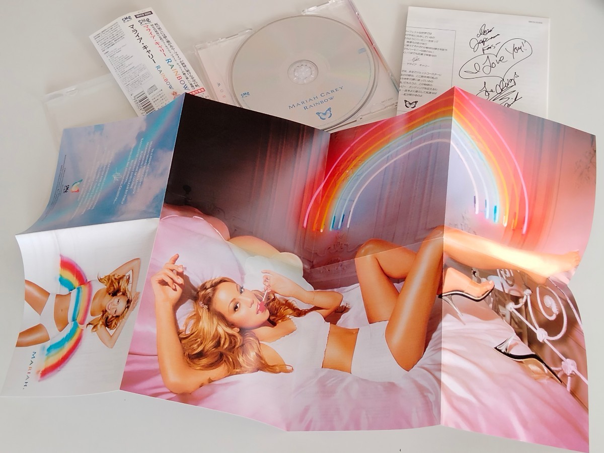 マライア・キャリー Mariah Carey / RAINBOW 帯付CD SRCS2222 99年盤,Jam&Lewis,Jermaine Dupri,David Foster,Heartbreaker,_画像3