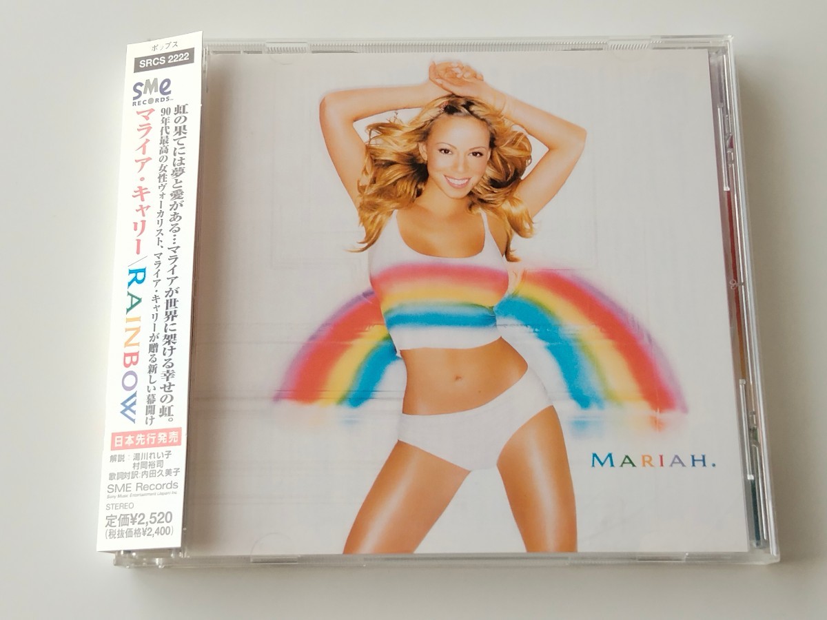 マライア・キャリー Mariah Carey / RAINBOW 帯付CD SRCS2222 99年盤,Jam&Lewis,Jermaine Dupri,David Foster,Heartbreaker,_画像1