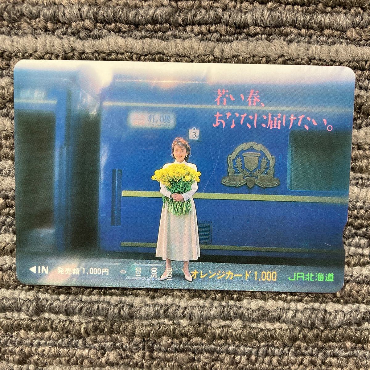 見本カード／J R北海道★オレンジカード1000円券・２種一括_画像4