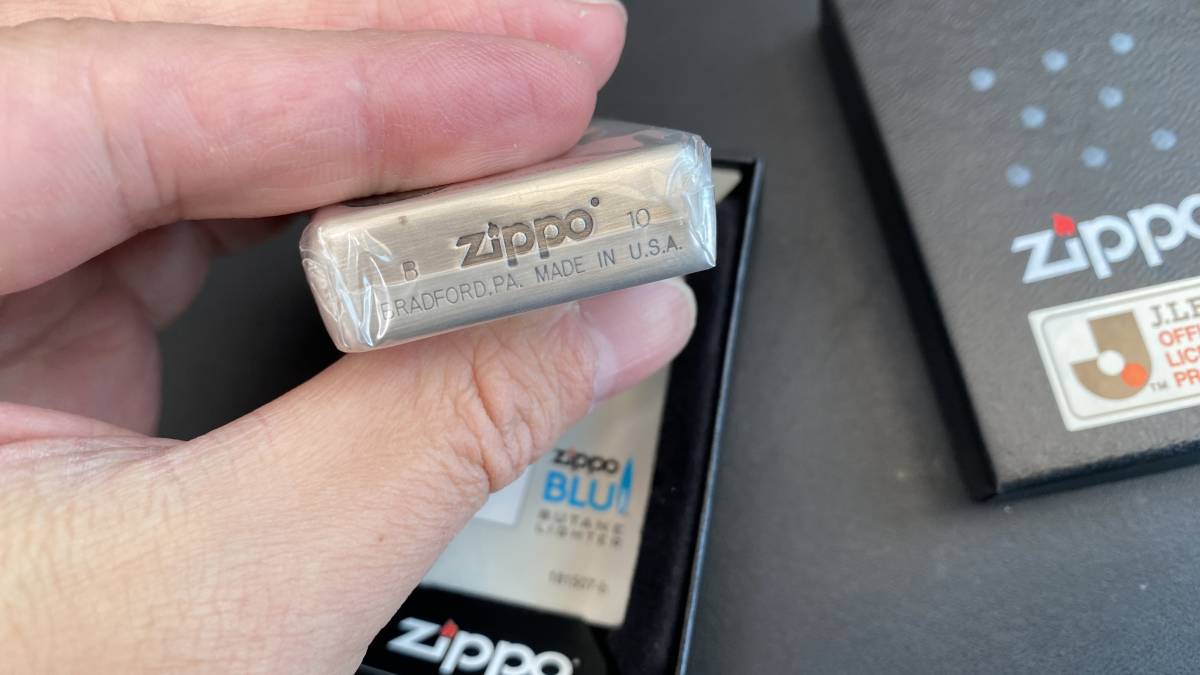 【新品未使用/シリアル入り】ZIPPO ジッポ ライター Zippo エスパルス サッカー Jリーグ_画像4