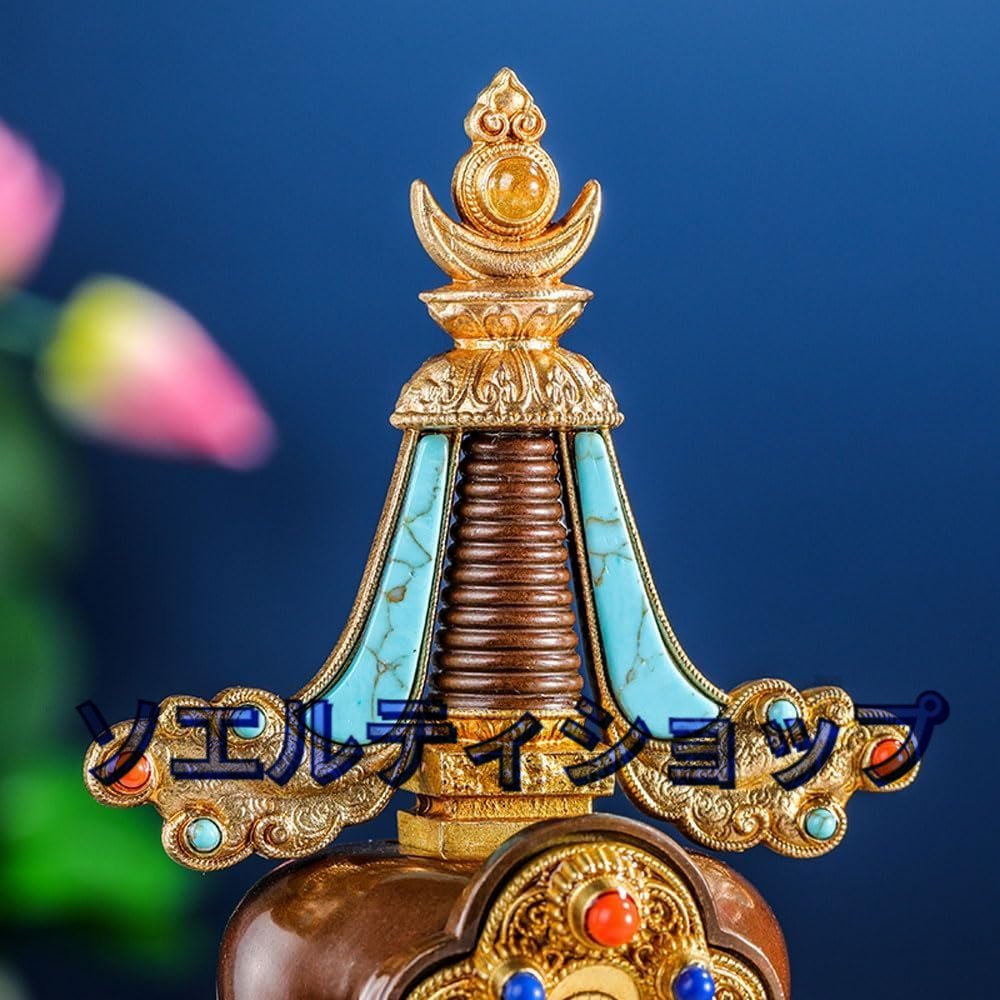 風水グッズ 五輪塔 19cm 銅製仏具 開運グッズ 置物 法器 インテリア 風水グッズ 五輪塔 19cm 銅製仏具 開運グッズ 置物 法器 インテリア