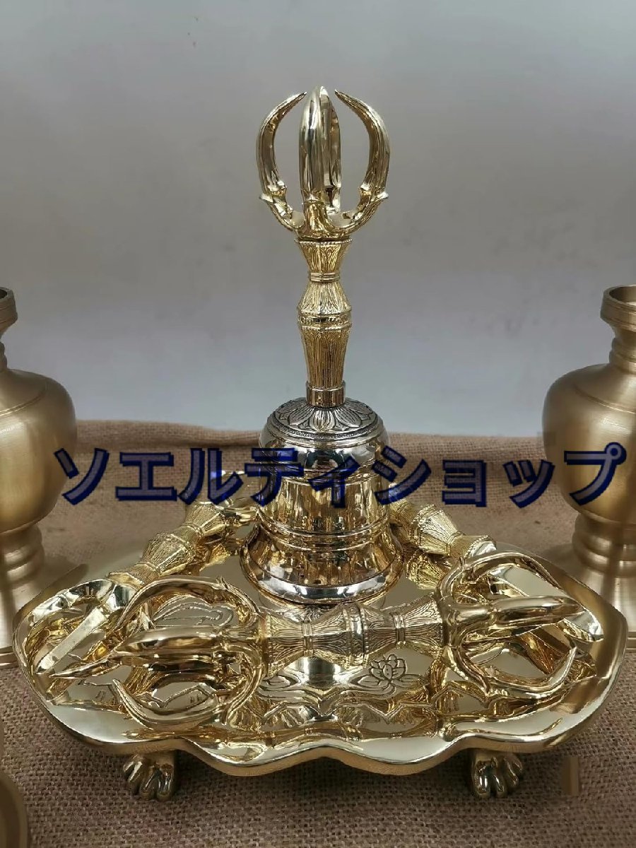 Bibian 比比昂- 密教(一面器) 21点セット護摩六器一組仏器一対華 Bibian 比比昂- 密教(一面器) 21点セット護摩六器一組仏器一対華