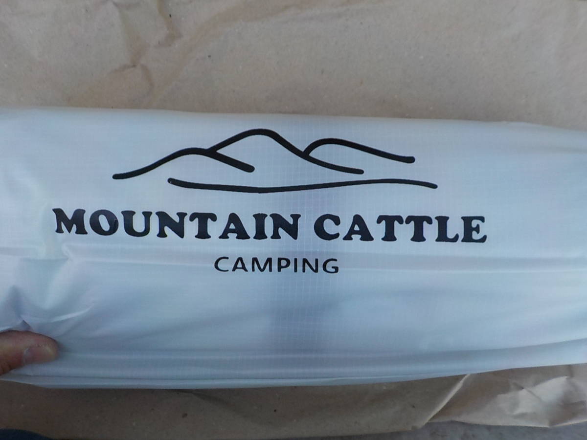 ワンポールテント　MOUNTAIN CATTLE　未使用品ですが詳細不明のジャンクでお願いします_画像3