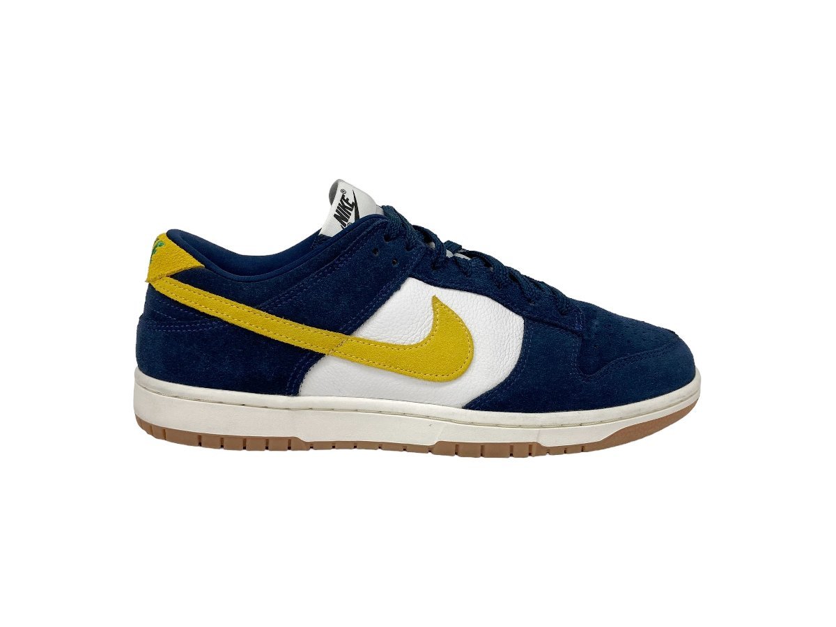 NIKE (ナイキ) DUNK LOW BY YOU ダンク ロー バイ ユー スニーカー AH7979-992 28.5cm US10.5 ネイビー×イエロー×ホワイト メンズ/028の画像2