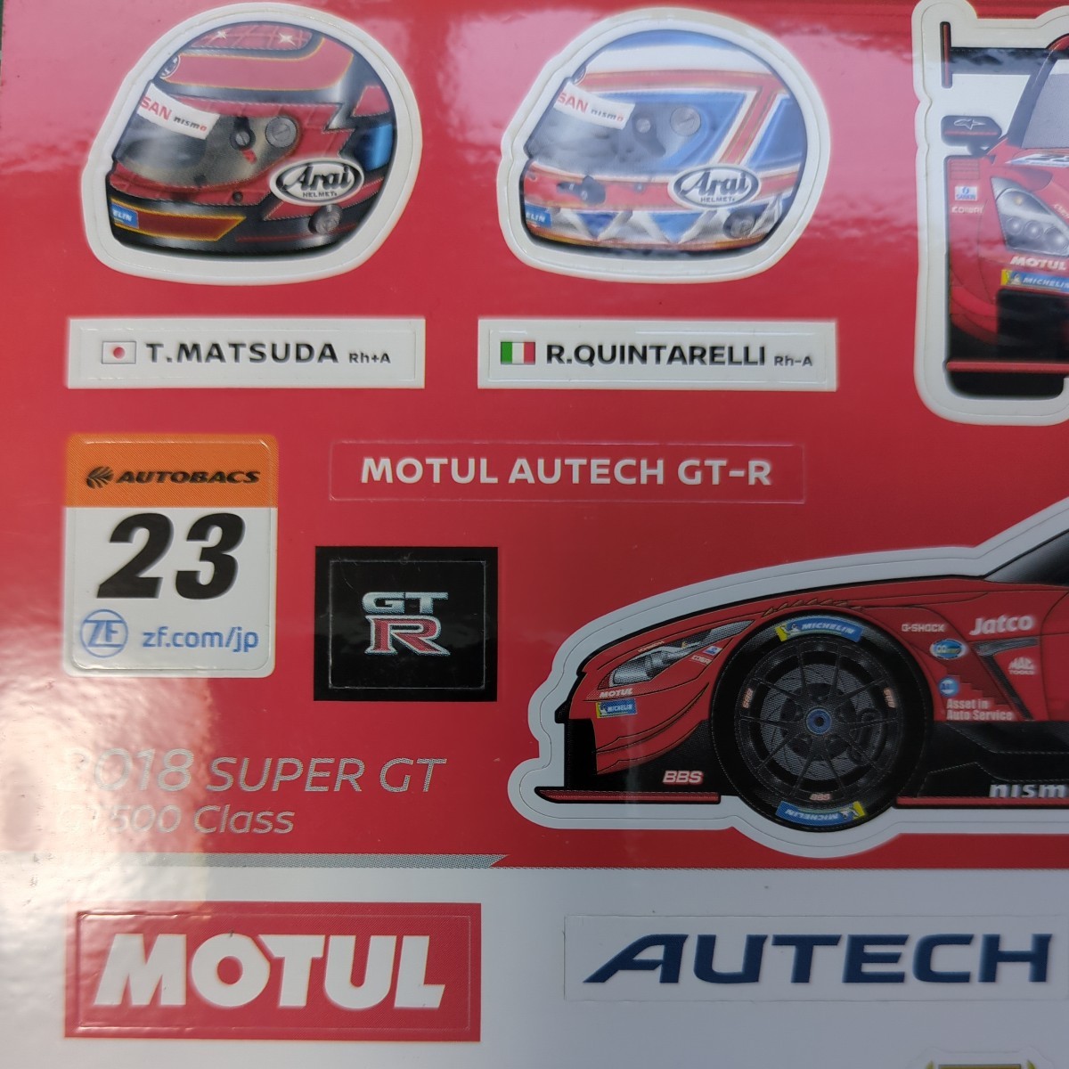 SUPER GT ステッカー 日産 NISSAN NISMO MOTUL NGK カーステッカー カーアクセサリー_画像5