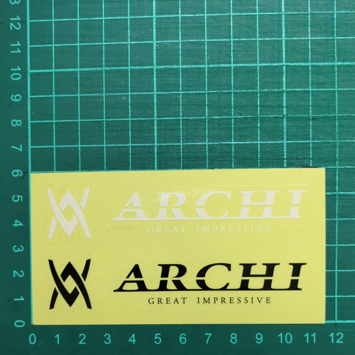 ARCHI アーキ バイク ステッカー_画像1