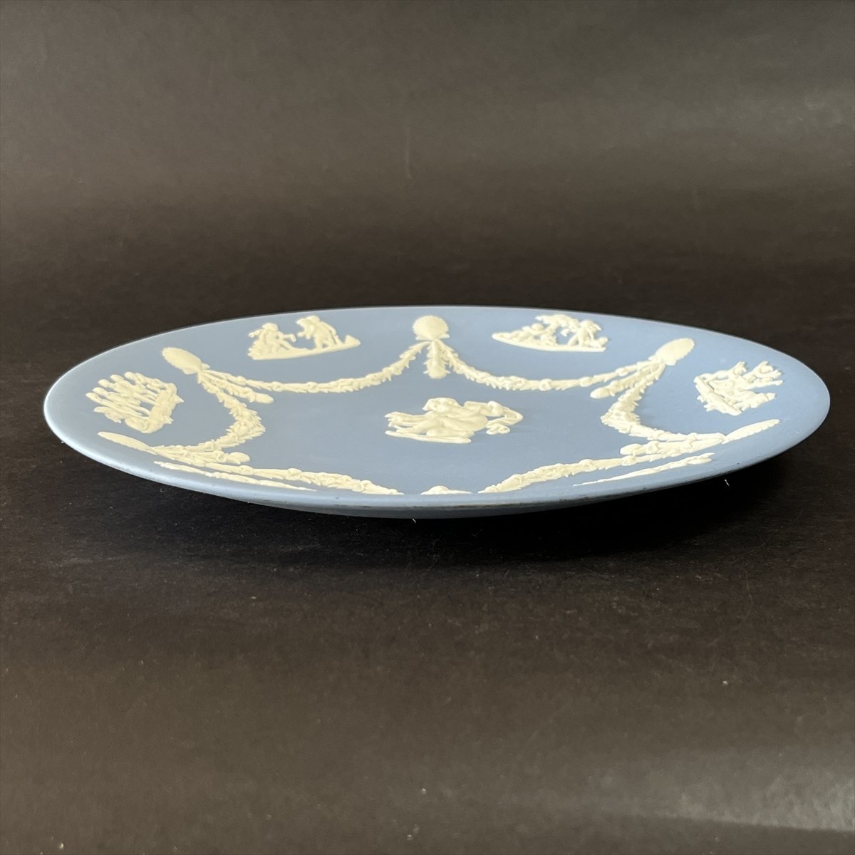 ◆ WEDGWOOD ウエッジウッド ジャスパー エンジェル 天使 プレート 径22.5㎝ ◆_画像3