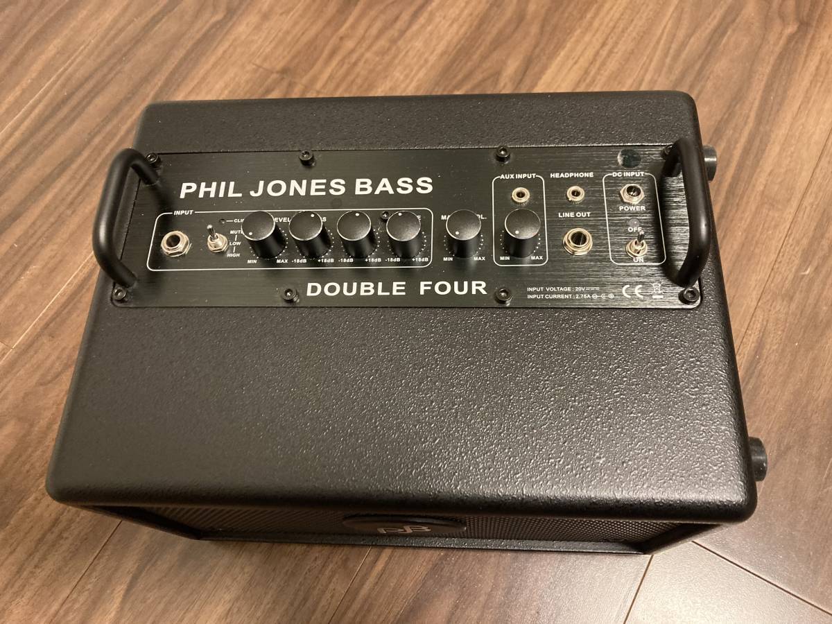 Phil Jones Bass フィルジョーンズベース ベースアンプ DOUBLE FOUR ダブルフォー　BG-75 中古品_画像3