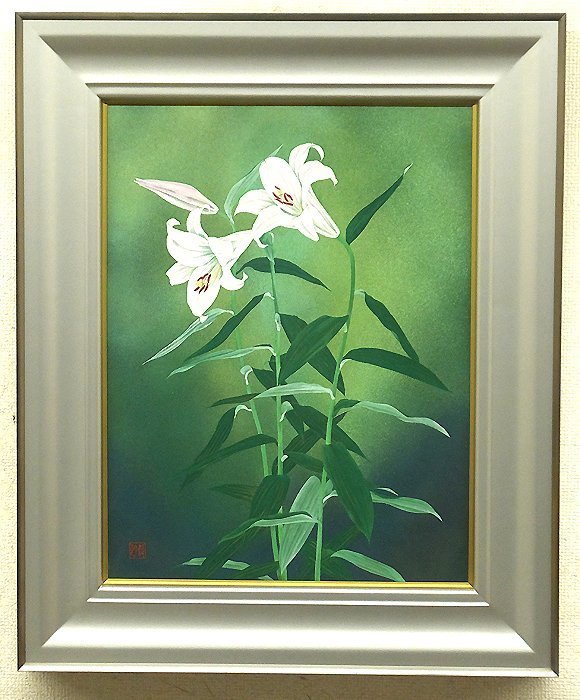 絵画 佐藤昭三 日本画10号 風景画 日展会友 逸品 箱入 Q25 Ijz50 絵画 佐藤昭三 日本画10号 風景画 日展会友 逸品 箱入 Q25 Ijz50