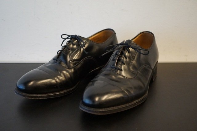 ○JOHNSTON & MURPHY LIMITED ストレートチップ レザーシューズ MADE IN USA