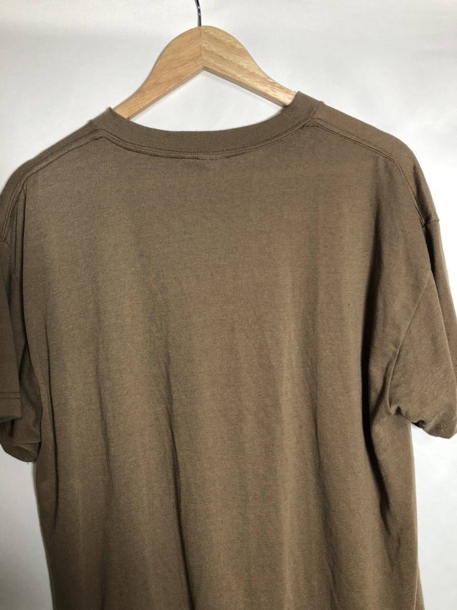  America армия оригинал Brown (TAN) внутренний футболка б/у товар 