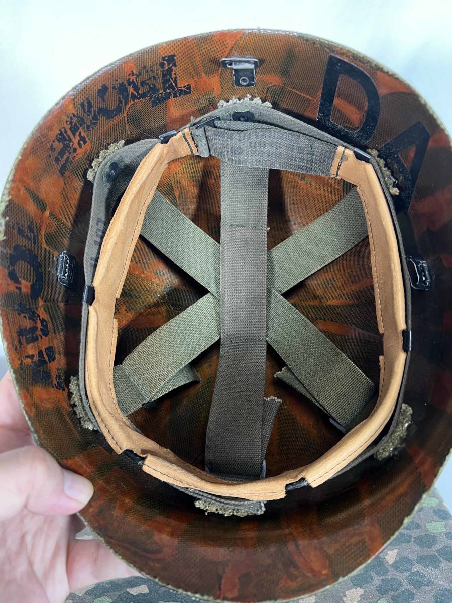  the truth thing Vietnam war America land army MP military Police helmet liner the first ..545th Vietnam war NAM war 