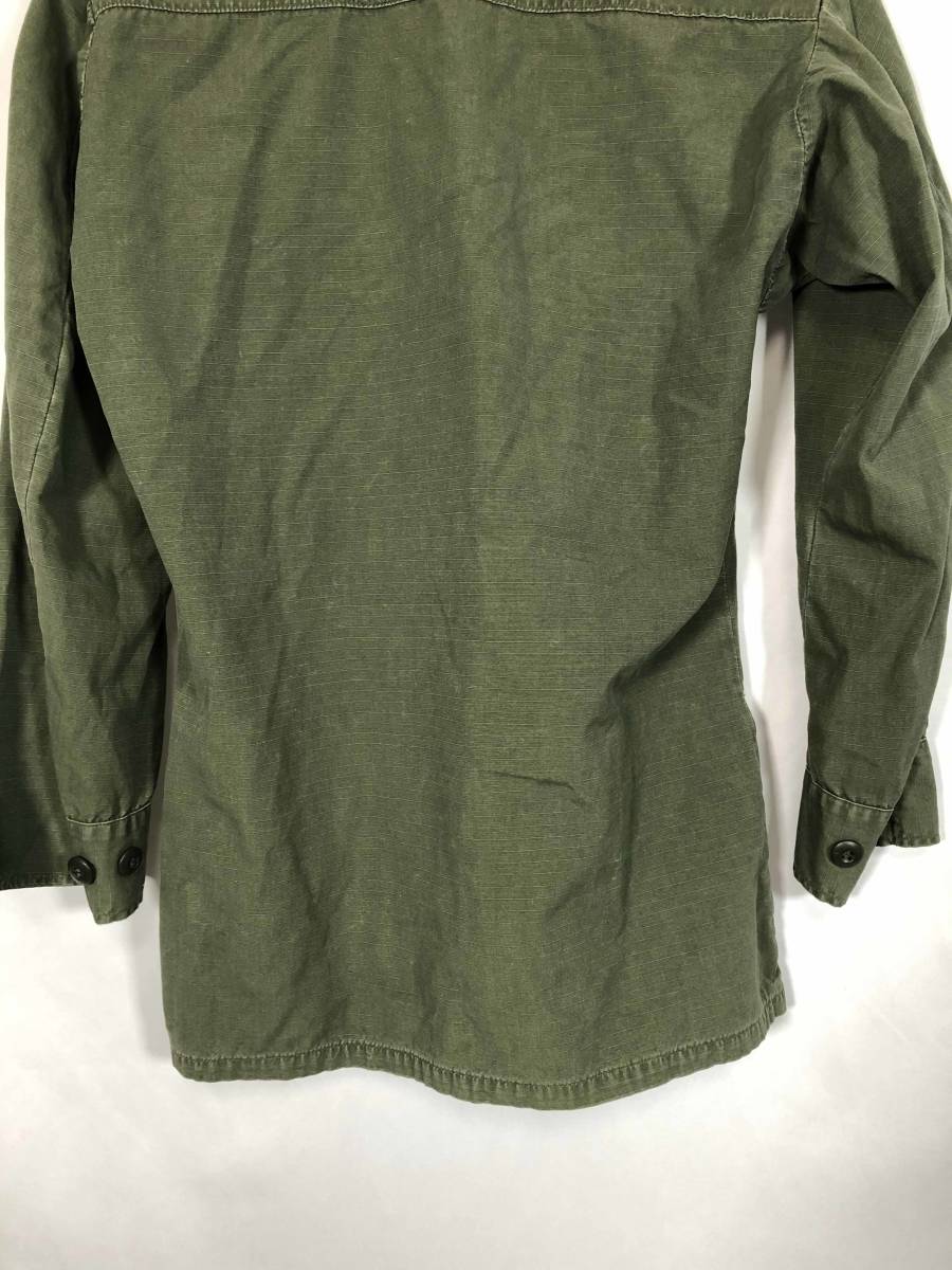 実物 アメリカ軍 4th Model ジャングルファティーグ ジャケット ファッションブランド改造品 82空挺 褪色あり 中古品 放出品の画像6
