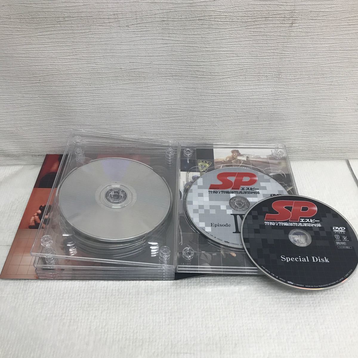 PY1214A SP エスピー 警視庁警備部警護課第四係 DVD BOX ボックス 7枚組 セル版 邦画 ドラマ フジテレビ エイベックス 岡田准一 堤真一 他 _画像10