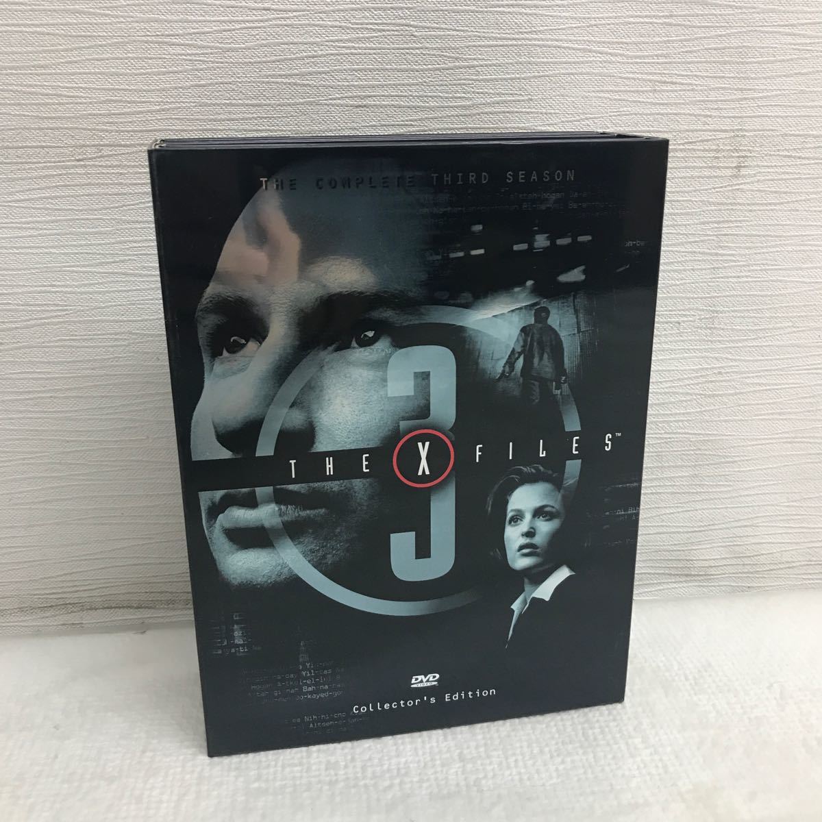 PY1214B THE X-FILES Xファイル シーズン3 コレクターズ・エディション DVD BOX ボックス 7枚組 セル版 日本語吹替 洋画 海外 ドラマ _画像1