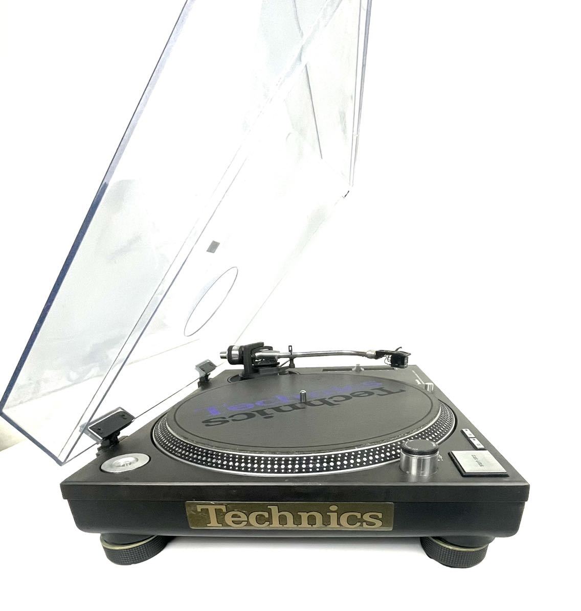 ●Technics テクニクス ターンテーブル SL-1200MK3 SHURE MMカートリッジ M44G レコードプレーヤー シュアー 7inchアダプター●_画像4