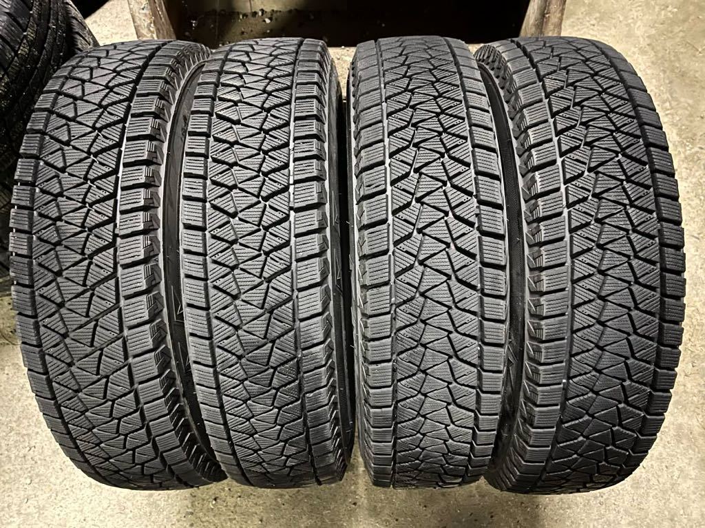 175/80R15 スタッドレス 4本 18年製 ブリヂストン DM-V2 バリ山 _画像1