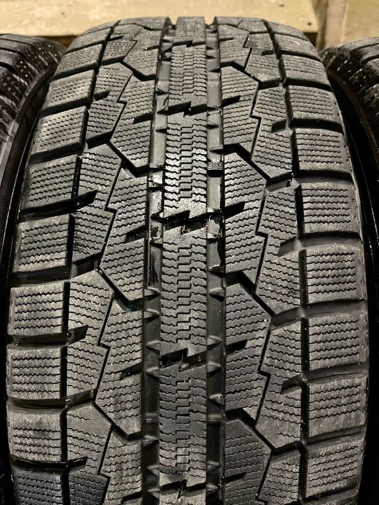 225/55R17 スタッドレス 4本 19年製 トーヨー ガリットGIZ 溝約9.1mm〜 バリ山 _画像4