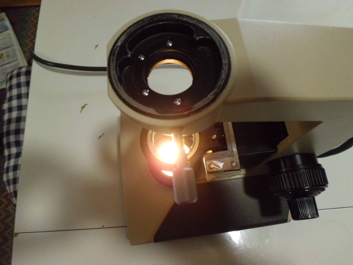 オリンパス双眼生物顕微鏡　CH-2中古品本体_画像7