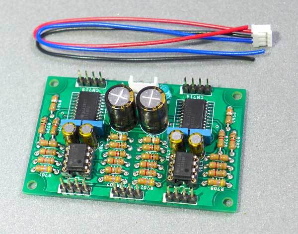 * TPA6120A2 balance type HPA. finished basis board. ( parts kit possible )