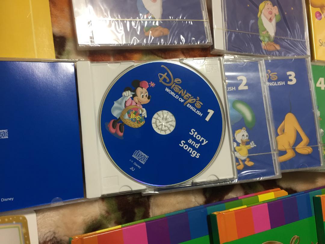 WORLD OF ENGLISH BOOK1～12 STORY AND SONG1~12 本CDDVD　セット　2015年購入　DWE ワールドファミリー　ディズニー英語システム_画像4