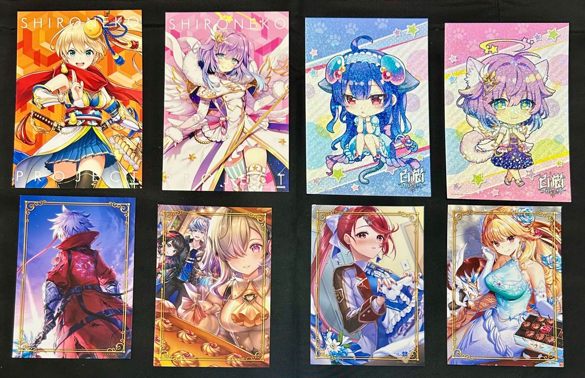 白猫プロジェクト 特典　イラストカード　ポストカード　まとめ売り