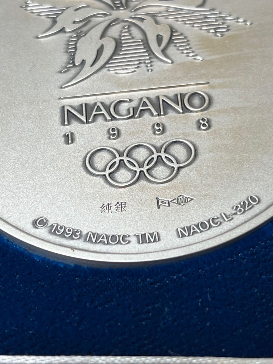 長野オリンピック公式記念メダル　純銀メダル・ブロンズメダル　第2次