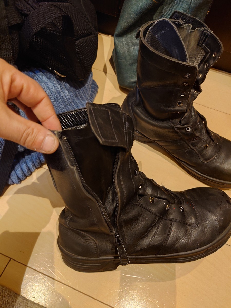 シモン　トリセオ　安全靴　24.5cm サイドファスナー_画像2