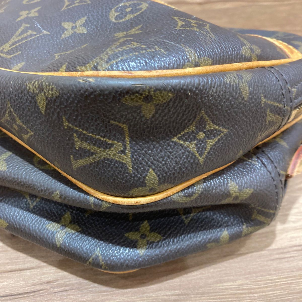 LOUIS VUITTON ルイヴィトン モノグラム ショルダーバッグ ワンショルダー リポーターPM ブラウン ファッション