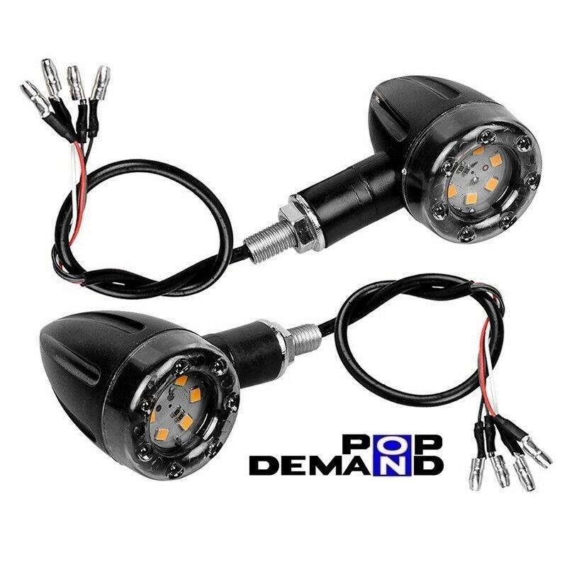 ◆送料300円◆汎用 LED ウインカー 砲弾型 12V 3種機能付 2個 YS150 Fazer ジール ルネッサ SRV250S_画像3