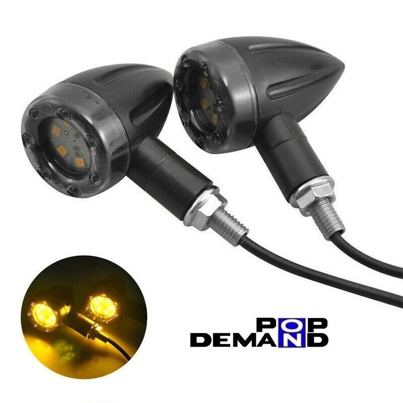 ◆即納◆汎用 LED ウインカー 砲弾型 12V 3種機(jī)能付 1臺分4個セット GSR125EX アヴェニス125 アドレス110 アドレス125