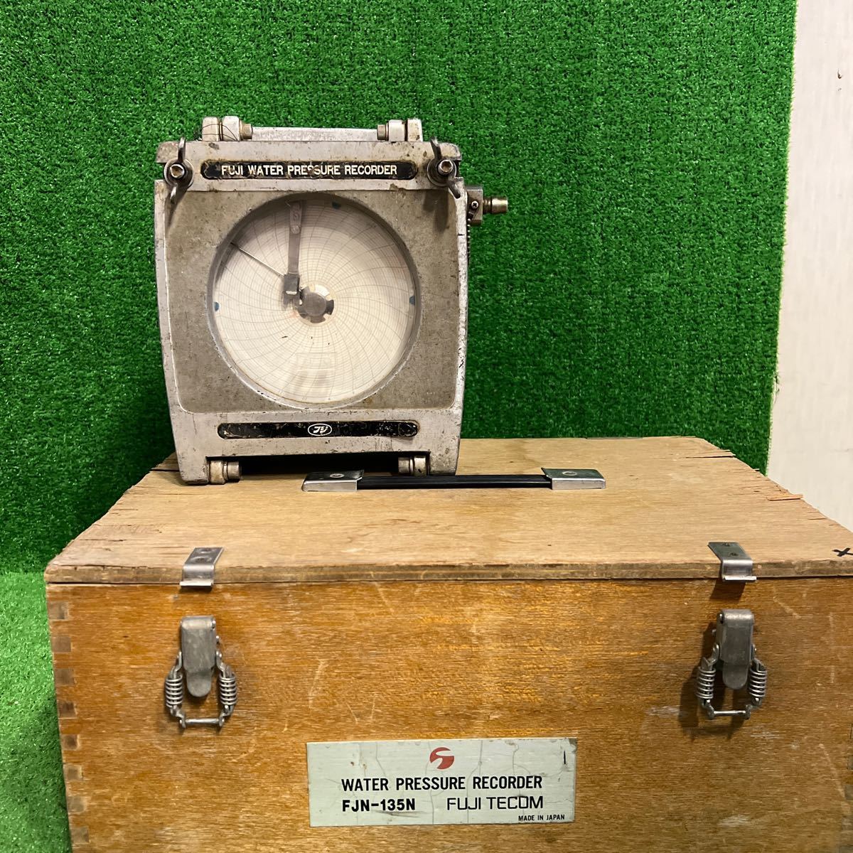 自記録水圧測定器 FJN-135 N水圧計 自記圧力計_画像1