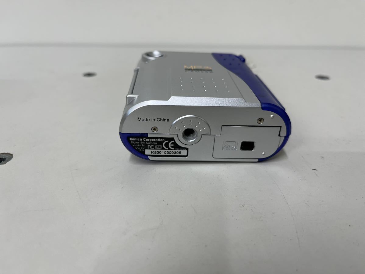 デジタルカメラ e-mini konica MP3の画像6