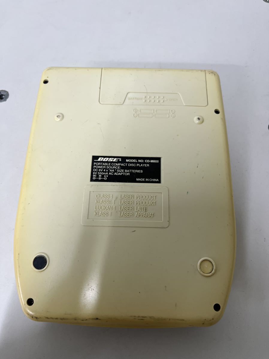 ★BOSE★CDウォークマン　CD-M8III(ジャンク品)_画像4