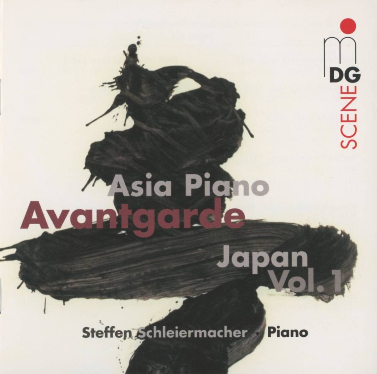 Steffen Schleiermacher - Asia Piano Avantgarde, Japan Vol. 1 ; 細川俊夫, 一柳慧, 石井眞木, 福島和夫, 近藤譲, 湯浅譲二 ; MDG_画像1