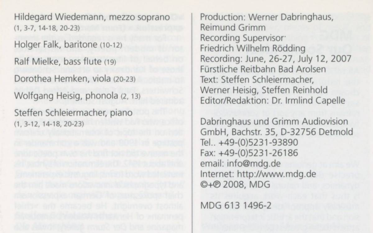 Steffen Schleiermacher - Hommage a August Stramm ; Hildegard Wiedemann, Wolfgang Heisig, Holger Falk, Ralf Mielke, Dorothea Hemkenの画像4