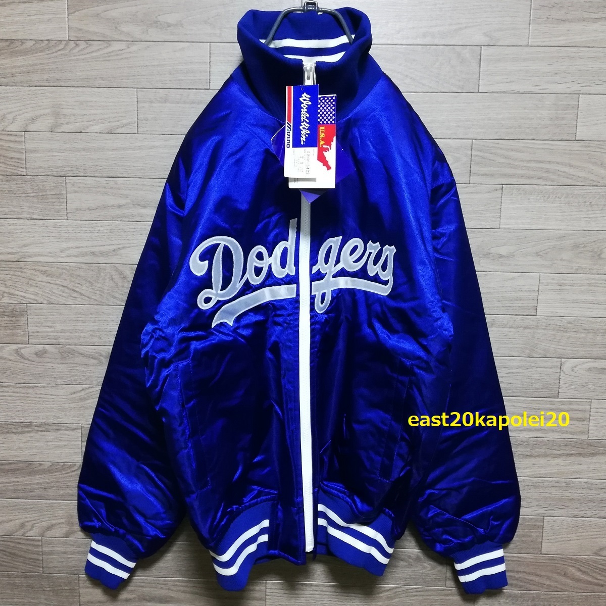 新品 MLB Dodgers ドジャース ミズノ スタジャン スタジアムジャンパー 中綿 ジャケット 未使用 ヴィンテージ 90s 大谷翔平 山本由伸 入団_画像5