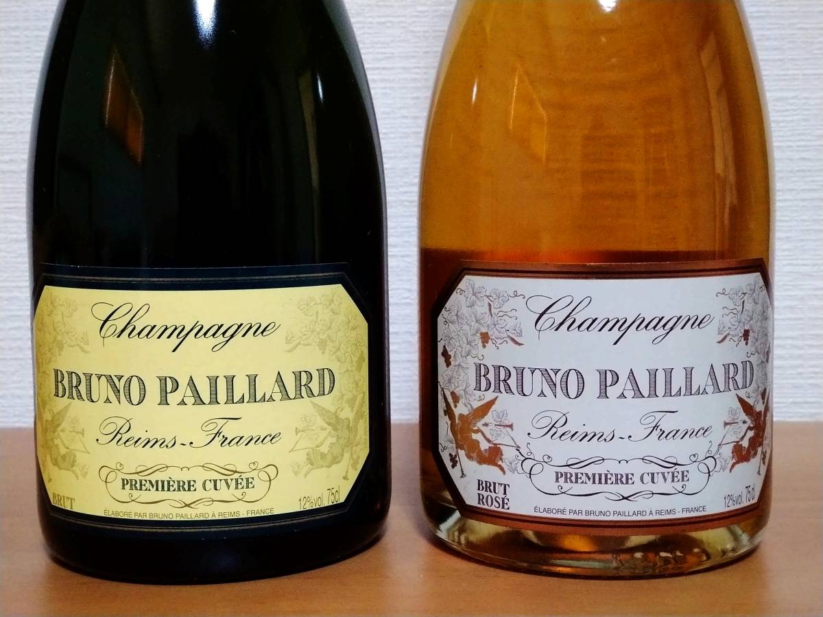 【未開栓】 BRUNO PAILLARD ブルーノ パイヤール プルミエール キュヴェ 750ml シャンパン 2本セット_画像2