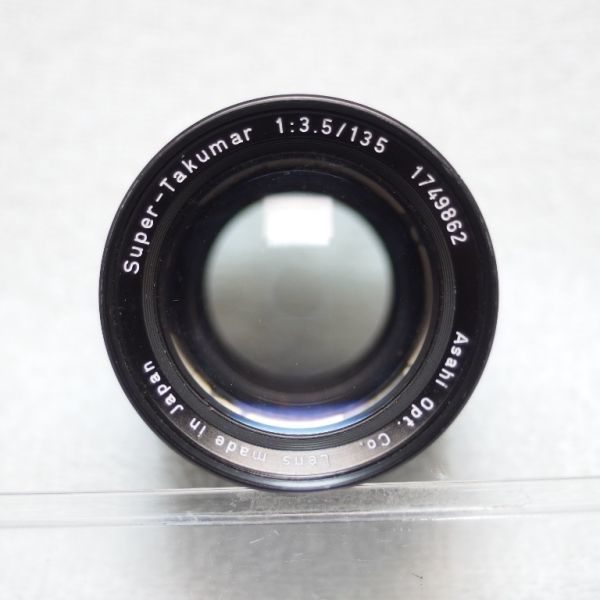 ペンタックス Pentax Super-Takumar 135mm F3.5 中望遠レンズ（中古動作品）_画像1