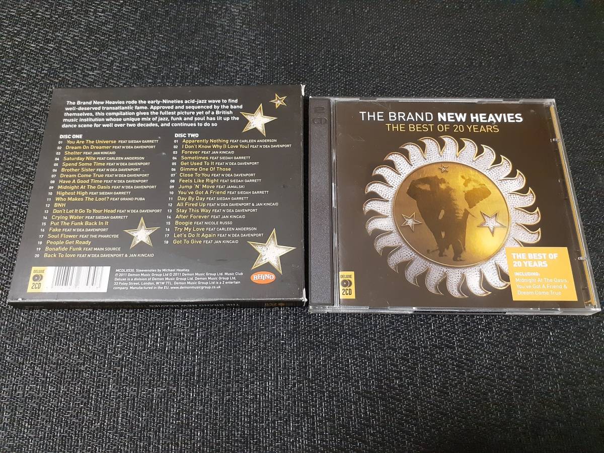J6715【CD】The Brand New Heavies / The Best Of 20 Years / 2枚組の画像2