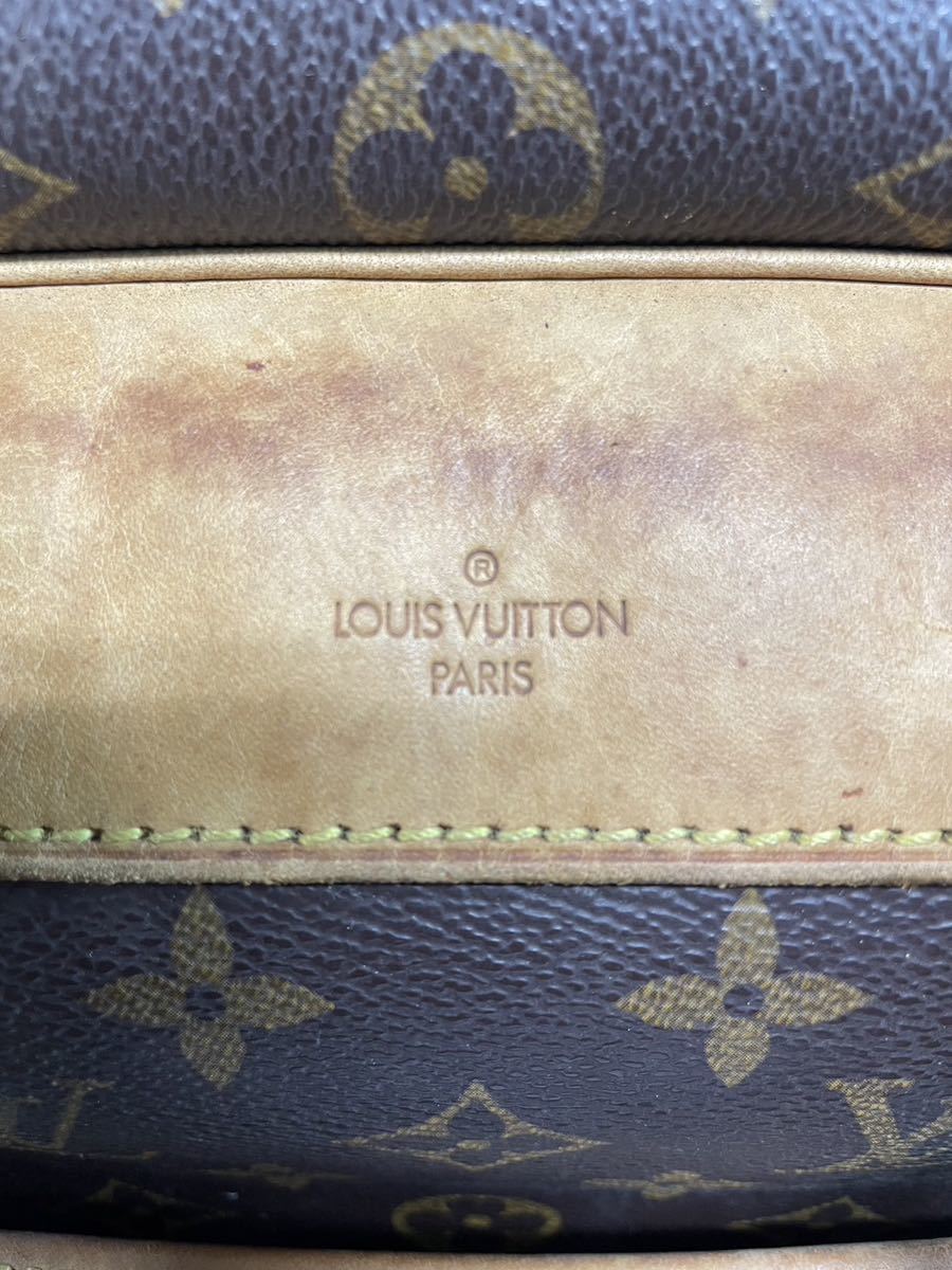 LOUIS VUITTON ルイ・ヴィトン モノグラム ボーリング・ヴァニティ (ドーヴィル) M47270 W27×H35×D14 cm_画像4