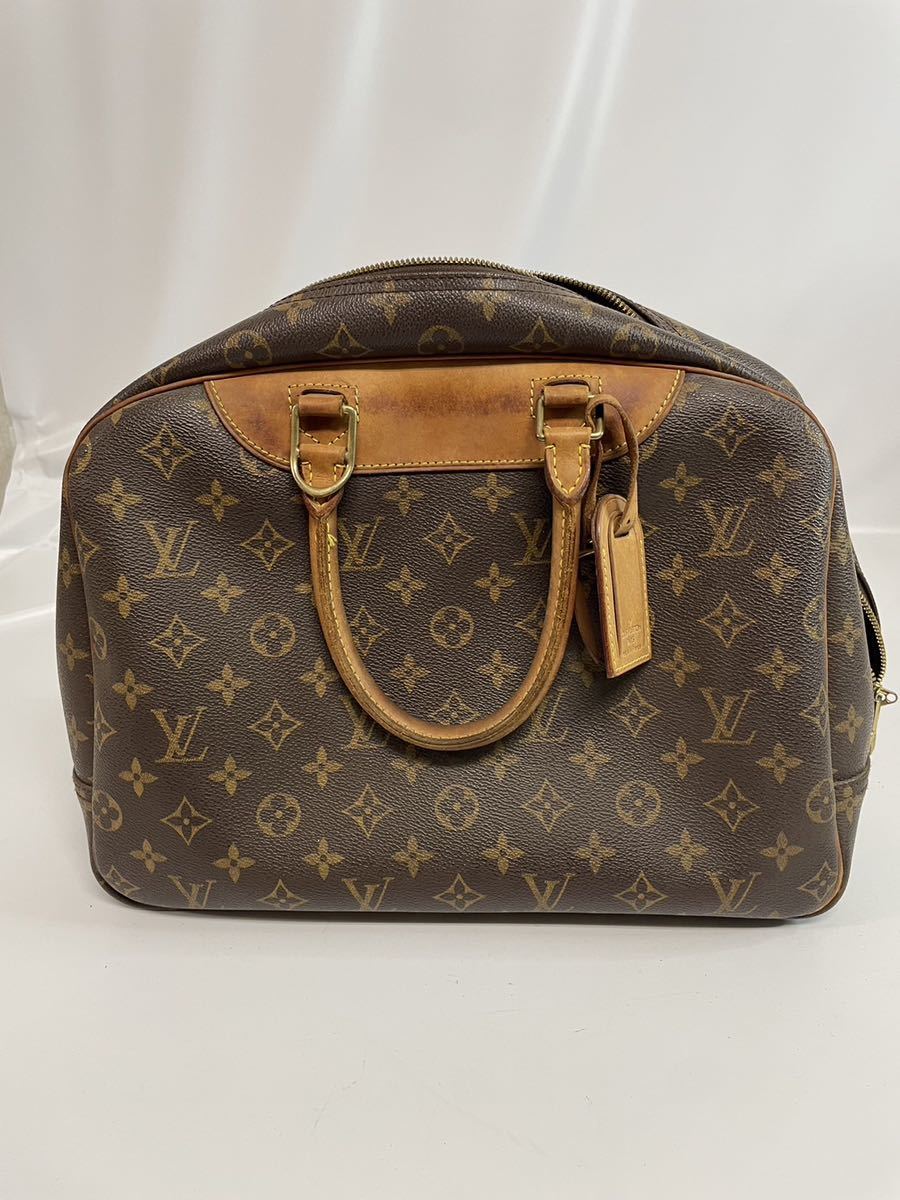 LOUIS VUITTON ルイ・ヴィトン モノグラム ボーリング・ヴァニティ (ドーヴィル) M47270 W27×H35×D14 cm_画像1