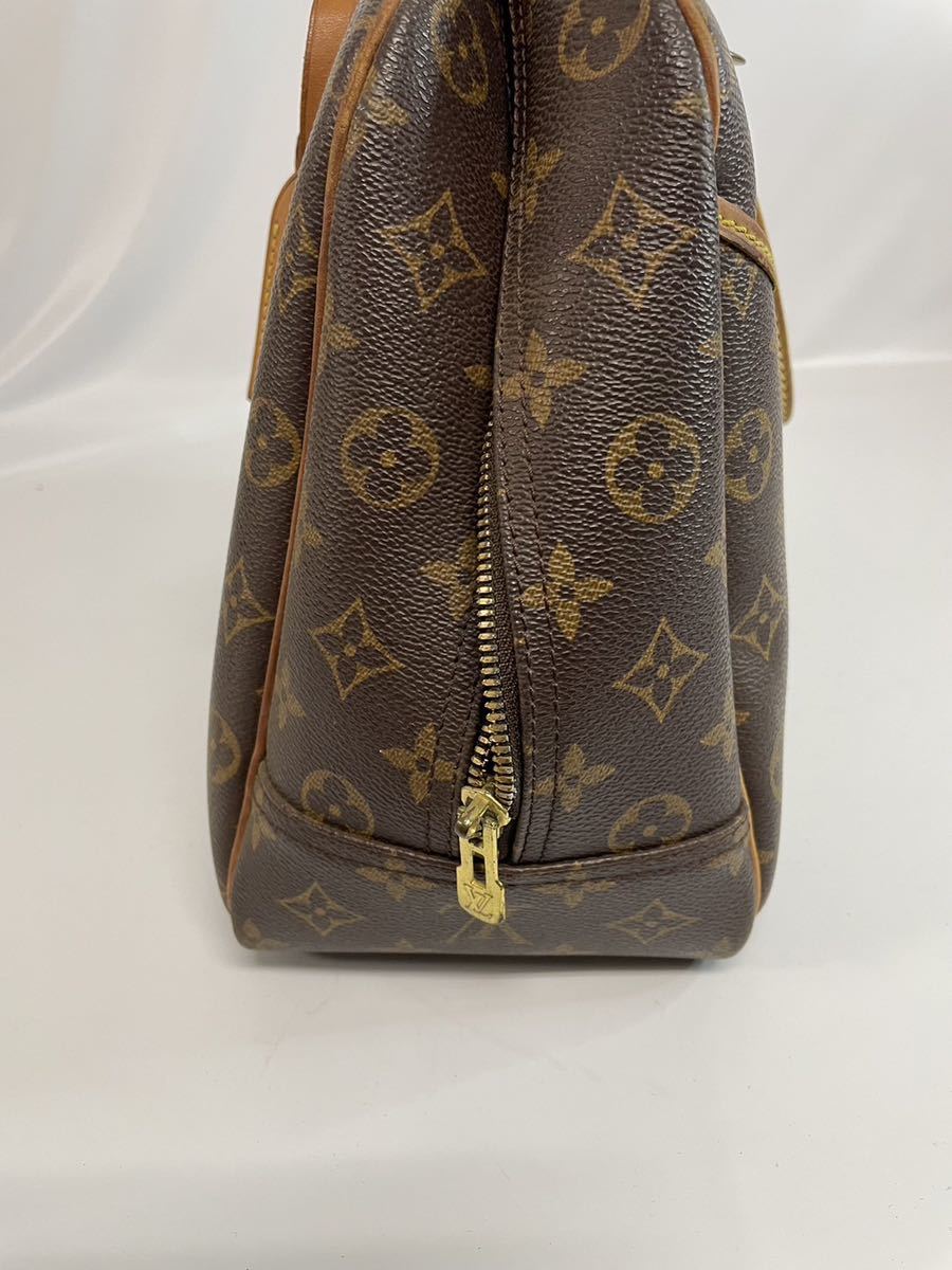 LOUIS VUITTON ルイ・ヴィトン モノグラム ボーリング・ヴァニティ (ドーヴィル) M47270 W27×H35×D14 cm_画像6