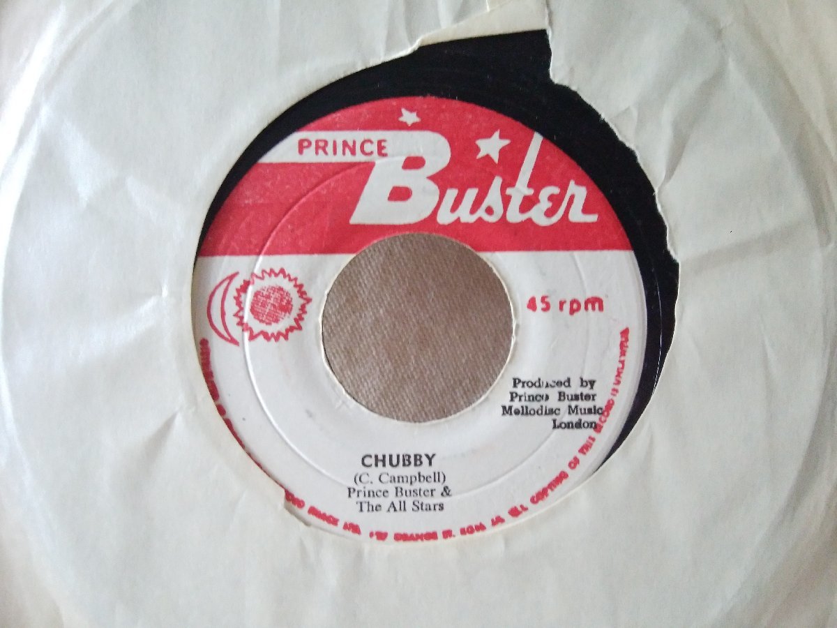 ★★Prince Buster Chubby / The Folks Brothers Oh Carolina★★ レゲエ★7インチレコード★8694EPR_画像2