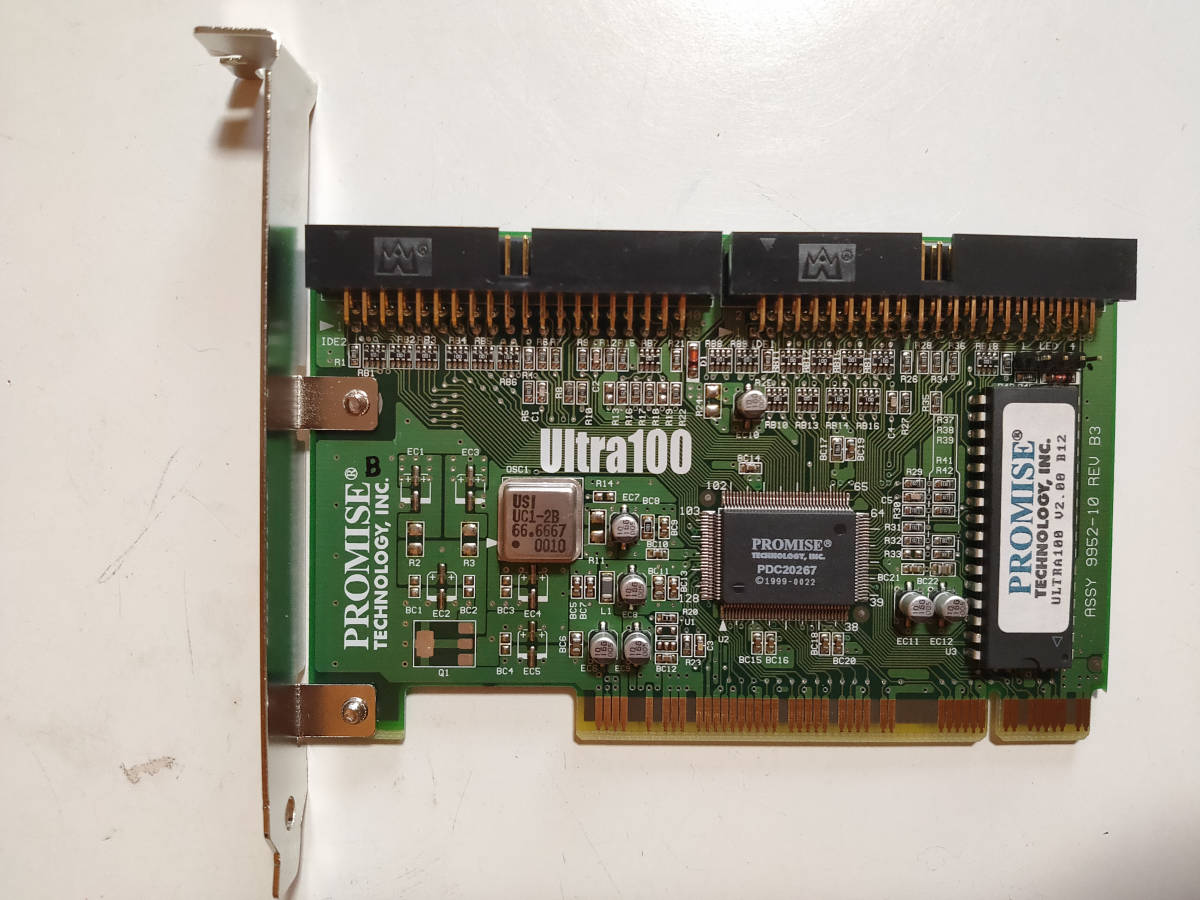 【中古動作未確認品】PROMISE TECHNOLOGY Ultra100T PCI_画像3